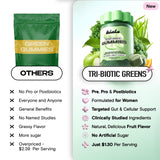 Gomitas Kiala Nutrition Super Greens, frutas y hierbas, sabor agradable para la rutina diaria.