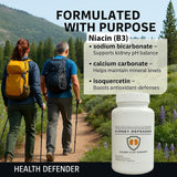 Health Defender Kidney Defender: empaque limpio y diseño de confianza