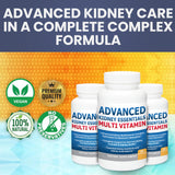 Kidney Restore Advanced Kidney Essentials, imagen de desintoxicacion suave, posible apoyo a la limpieza natural.