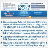 Kidney Restore botella con cápsulas para alcalinidad, posible beneficio renal diario.