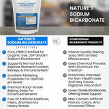 Kidney Restore bicarbonato certificado OMRI, libre de aluminio y químicos.