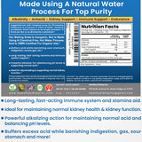 Kidney Restore cuchara medidora integrada facilita dosis diaria