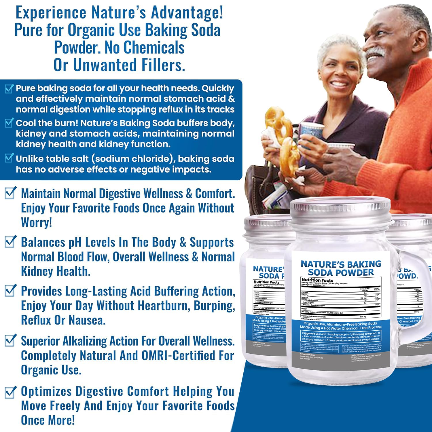 Kidney Restore frasco de vidrio transparente muestra contenido puro
