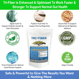 Envase cerrado de Tri-Fiber fácil almacenamiento y conservación