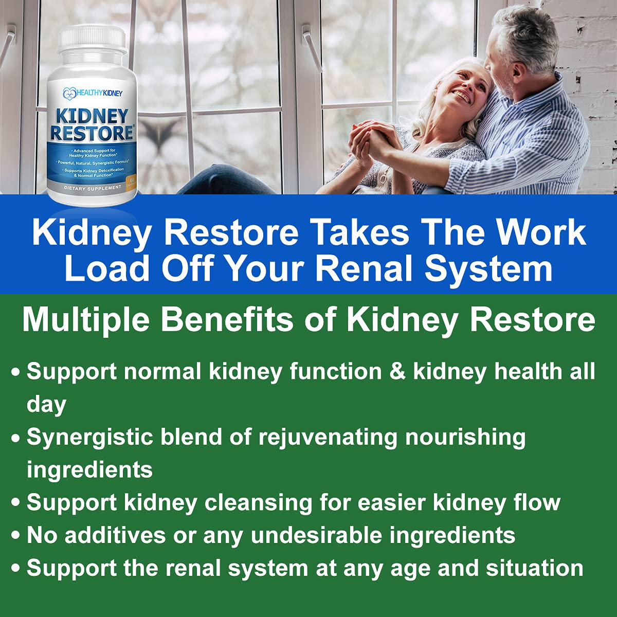 Kidney Restore uso diario y rutina para el bienestar renal.