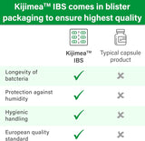 Kijimea IBS cápsulas detalle, tamaño cómodo para consumo diario
