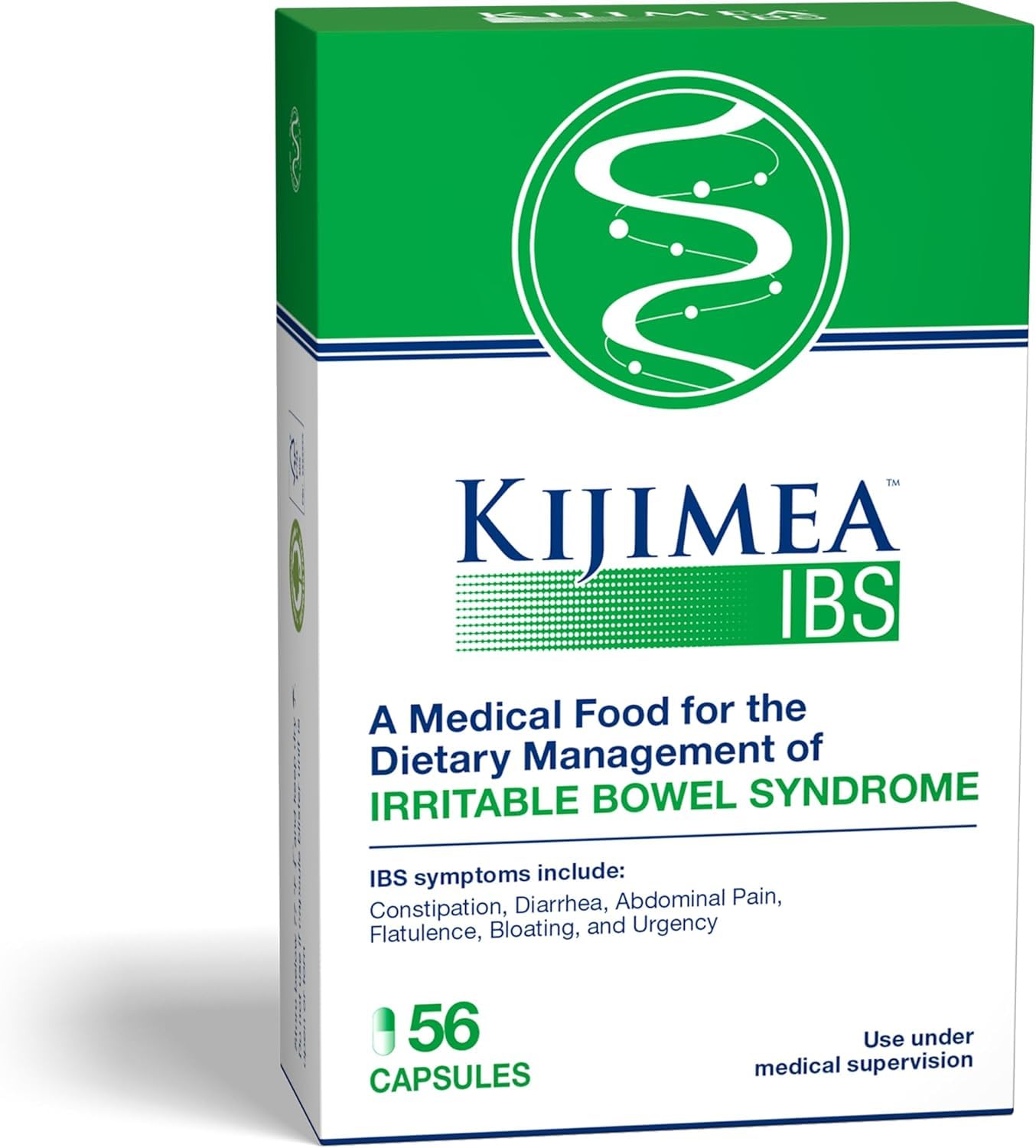 Kijimea IBS, etiqueta frontal del envase para compra informada