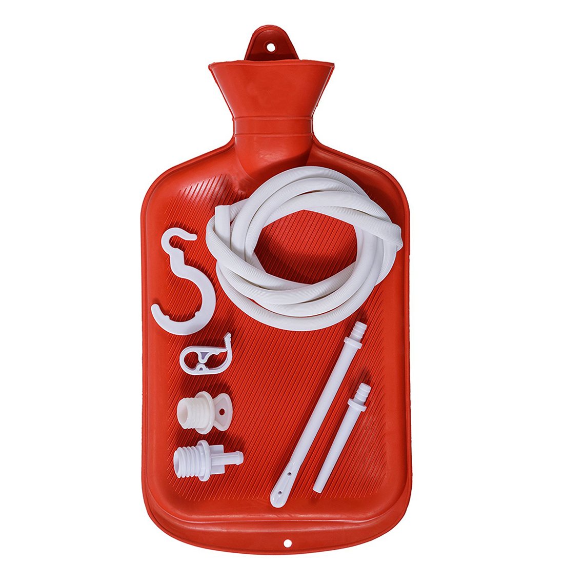 Kimann bolsa de enema anal de 2 qt lista para uso doméstico seguro y cómodo