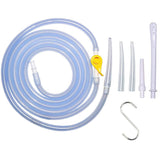 KIMANN manguera enema silicona 6,5 pies: uso cómodo y estable.