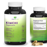Kimchi Life cápsulas en bote para salud intestinal