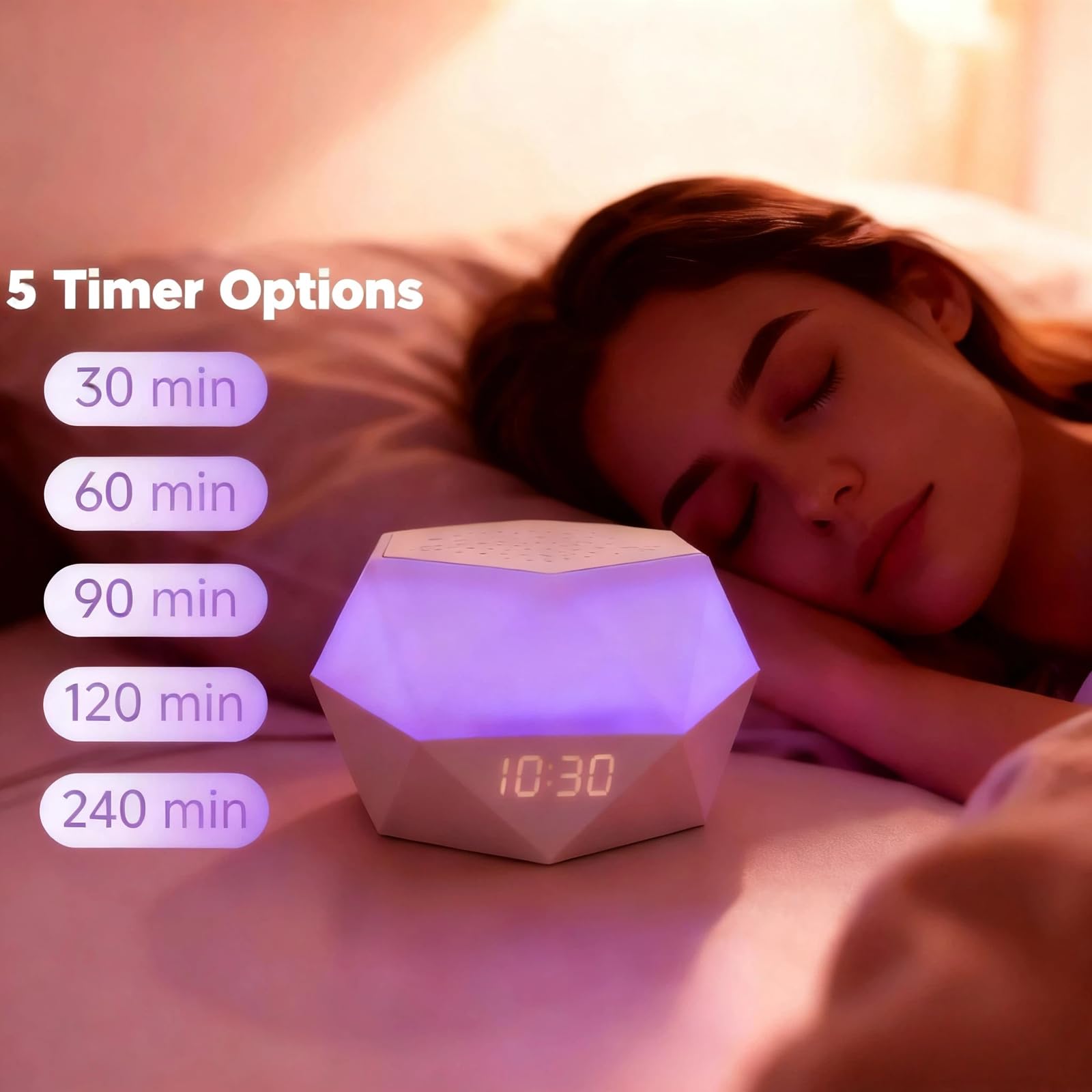Kimiyoo Sleep Sound Machine con 32 sonidos para elegir y relajarse