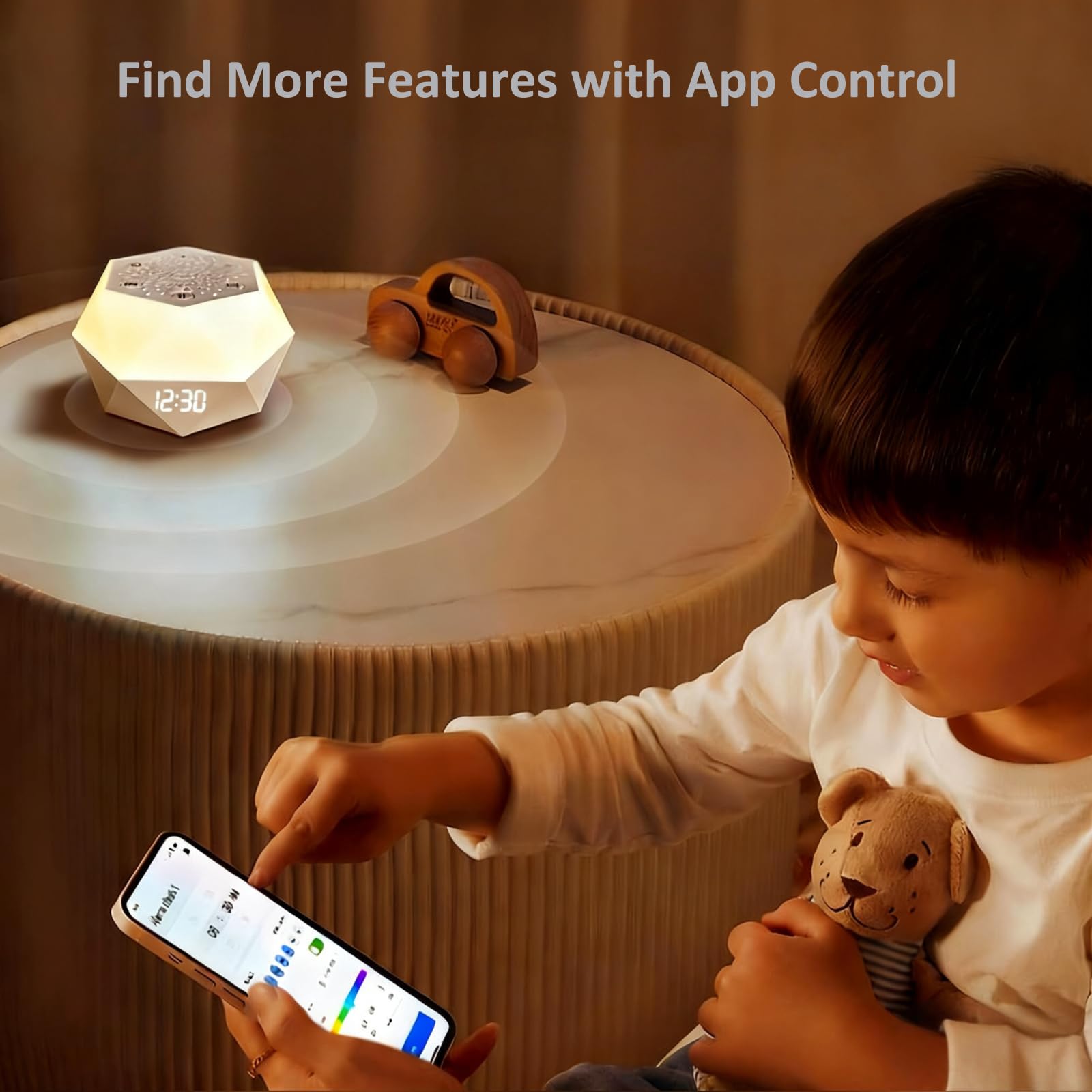 Kimiyoo Sleep Sound Machine con Bluetooth para reproducir música relajante