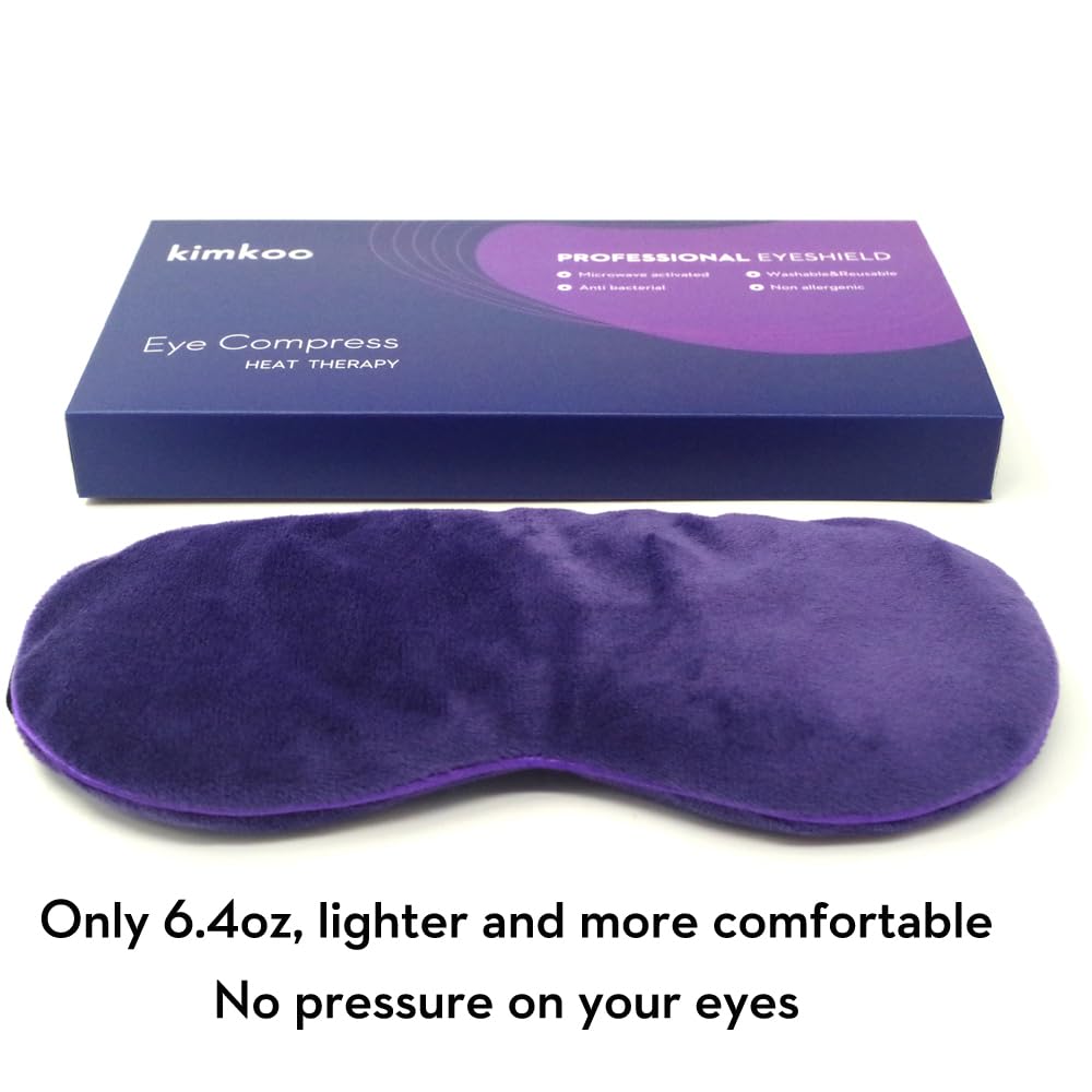 Kimkoo compresa ocular aplica en 30-80 segundos para uso rápido en casa.