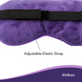 Kimkoo compresa ocular con doble capa y funda lavable para limpieza fácil.