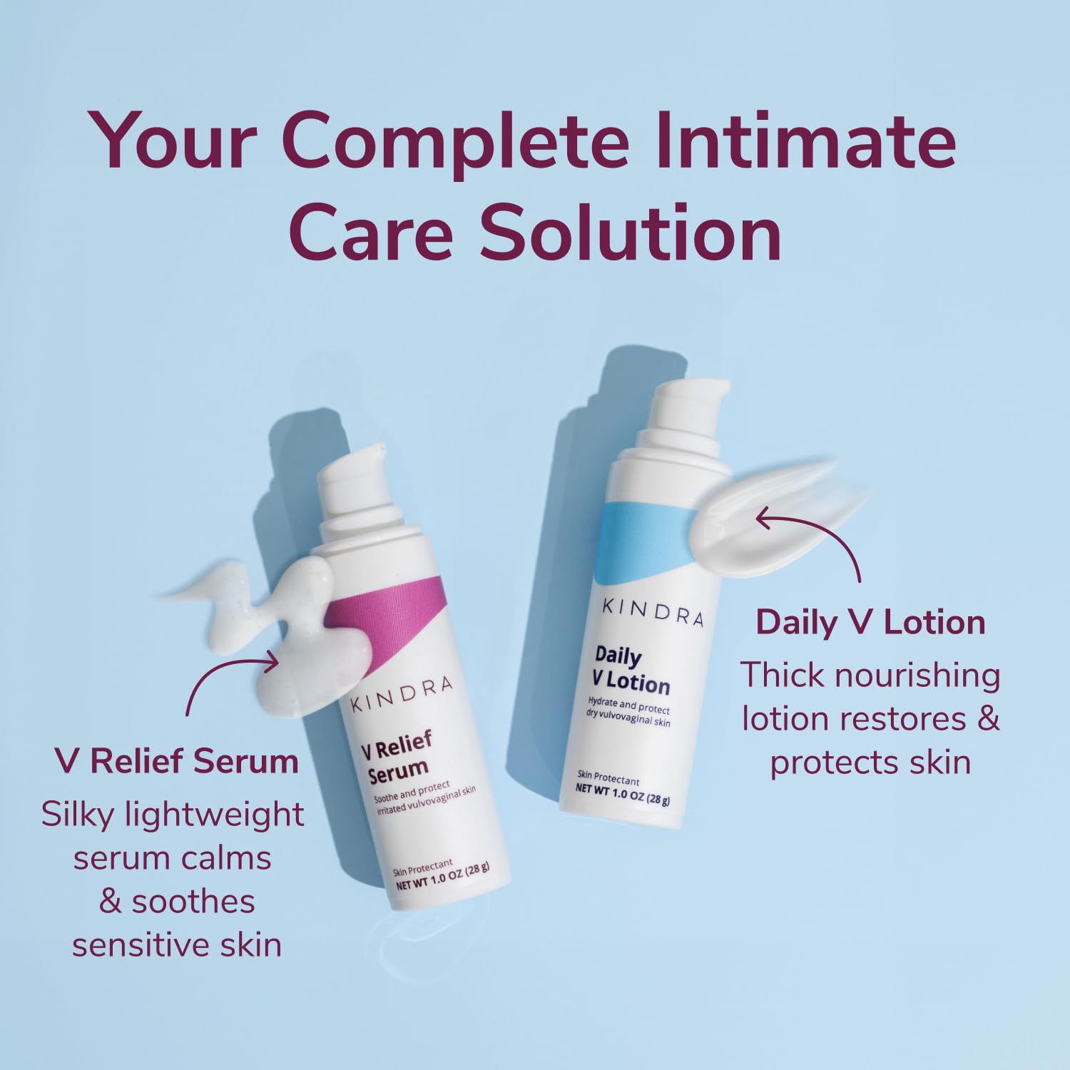 Kindra V Serum Lubricante vaginal: cuidado íntimo diario y tranquilidad