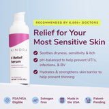 Kindra V Serum Lubricante vaginal: textura suave para piel sensible