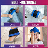 Kinetic Labs gel frío de plástico resistente: mantiene la temperatura sin fugas.