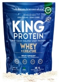 KING Protein Clean, bote de proteína sin sabor para mezclar fácilmente