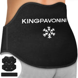 KingPavonini bolsa de hielo grande para espalda brinda cobertura amplia y alivio focalizado.
