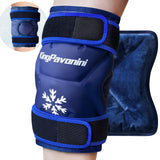 KingPavonini compresa hielo rodilla XXL con cobertura total para alivio localizado