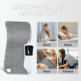 Kingte almohadilla calor 40x20, uso versátil en cama y oficina