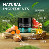 KINPAR Cream, eucalipto-emu, emoliencia suave para la piel.