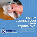 Kinship Comfort Brands: diseño sin aroma y sin pelusa para cuidado de equipos CPAP.