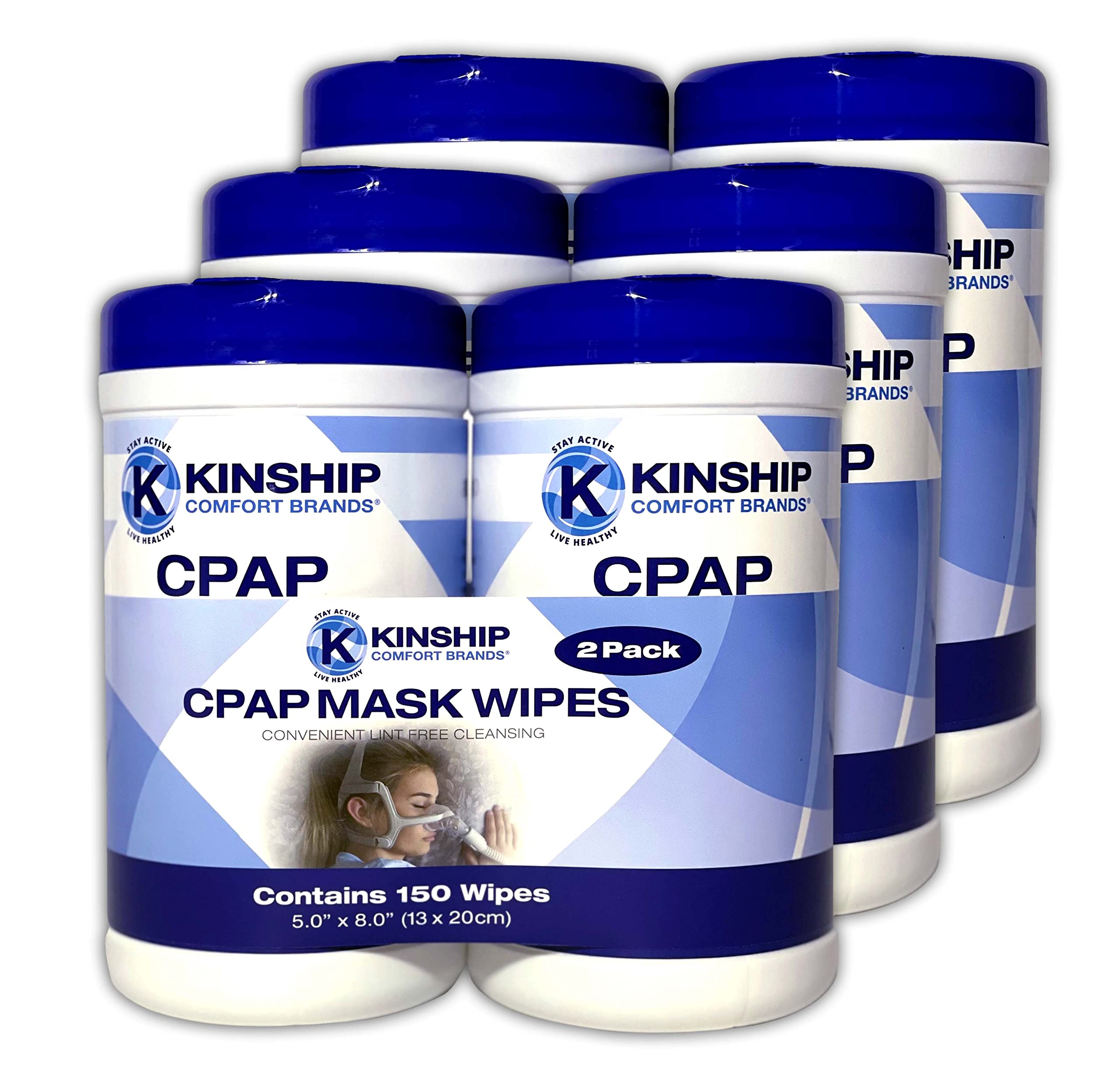 Kinship Comfort Brands panos-limpieza-cpap: suaves y eficaces para mascaras
