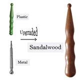 KINTEGOOD pen de acupresion sándalo con equilibrio de dedos para manos y pies