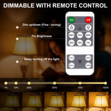 Kinur Amber Sleep control remoto facilita ajustar la iluminación desde la cama