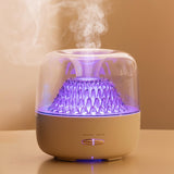 Difusor KinYiLO con luces multicolor para crear ambiente relajante.