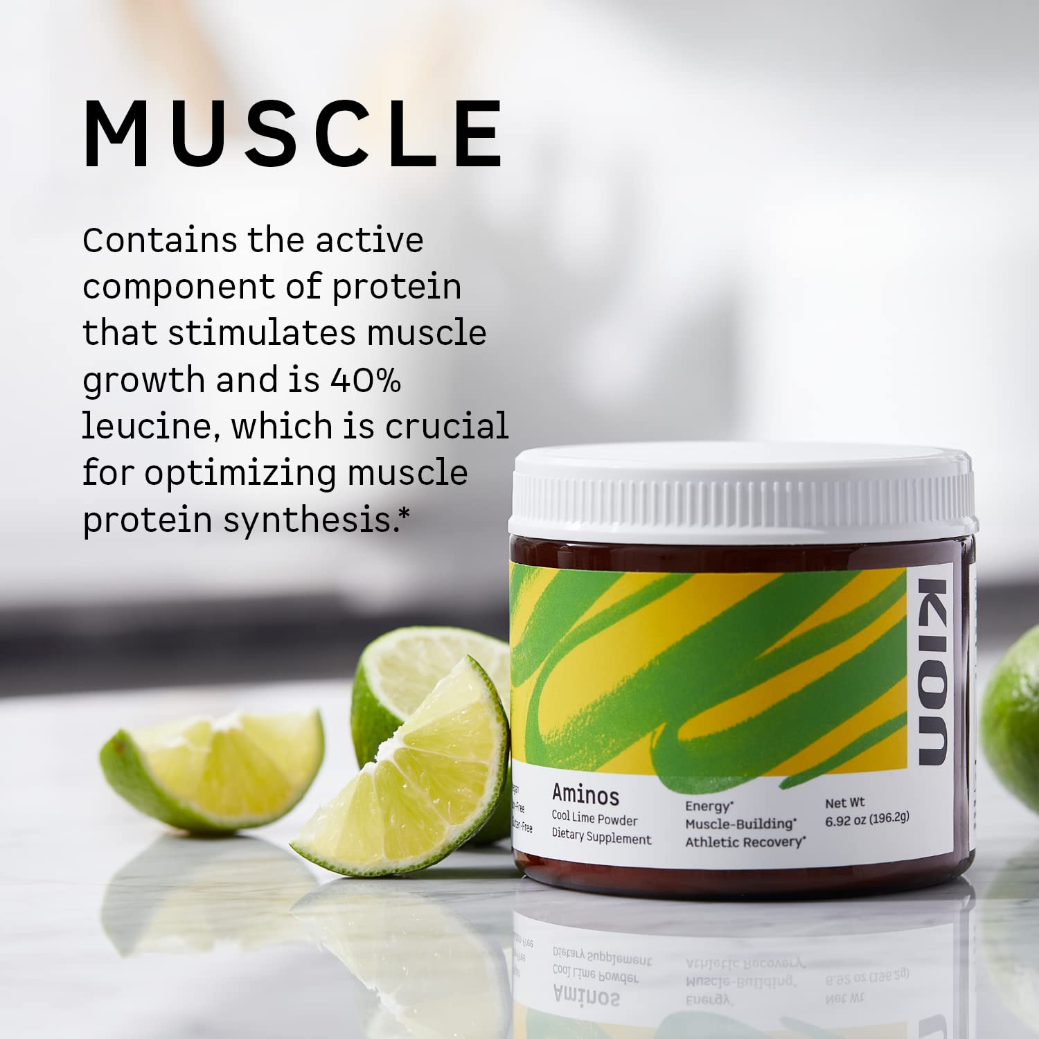 Kion Aminos: sabor Mezcla de Bayas para consumo delicioso.