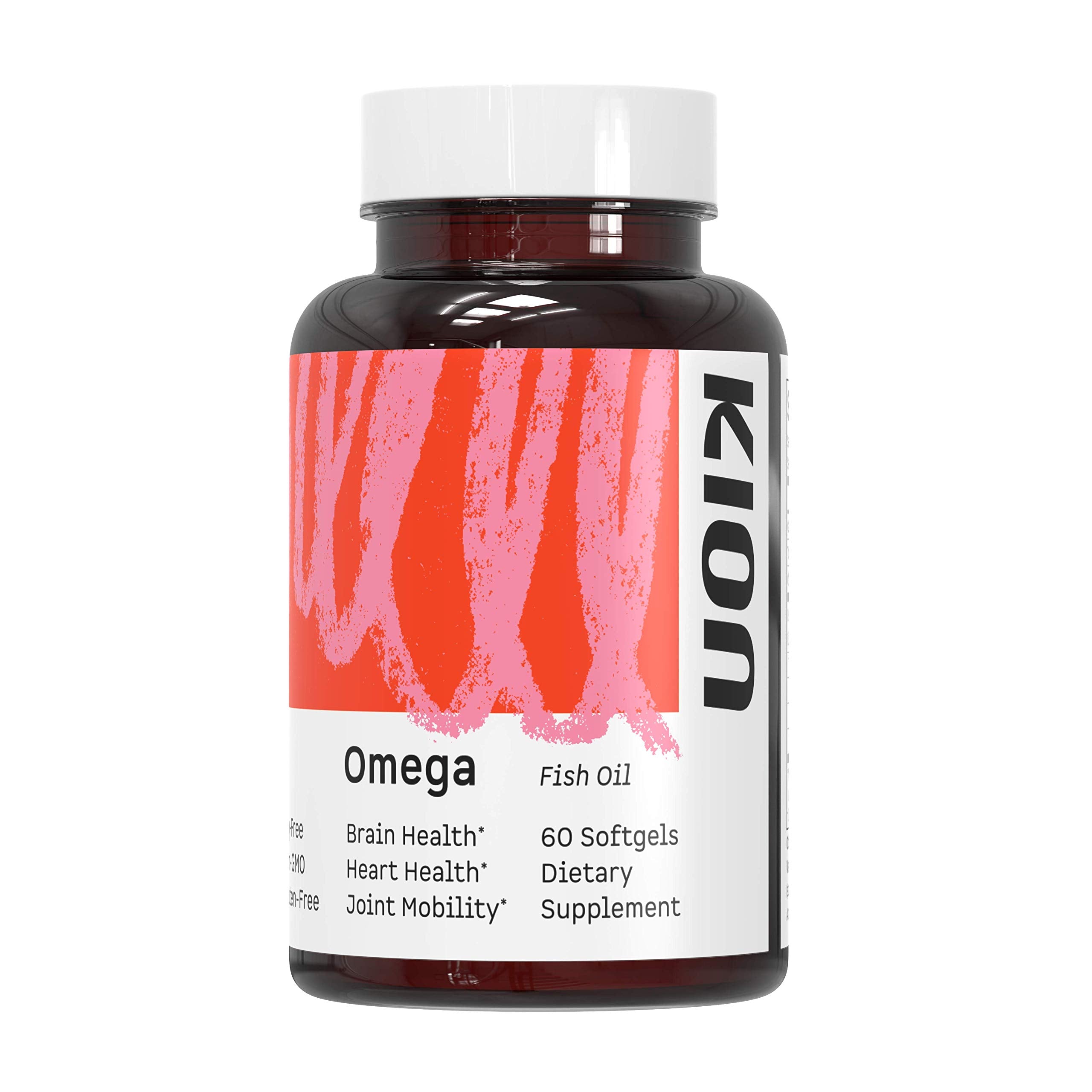 Kion Omega cápsulas mini fáciles de tragar para Omega 3 diario.