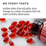 Kion Omega sin sabor a pescado, ideal para uso diario.