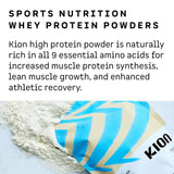 Kion Proteína Limpia certificaciones, garantía de procedencia sin antibióticos ni hormonas