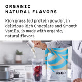 Kion Proteína Limpia etiqueta nutricional, ofrece claridad sobre ingredientes y calidad