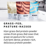 Kion Proteína Limpia vaso leche, snack rápido y saciante