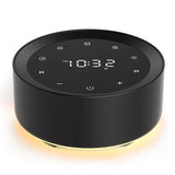 Kipcush máquina de ruido blanco con despertador y luz nocturna, ideal para dormir.