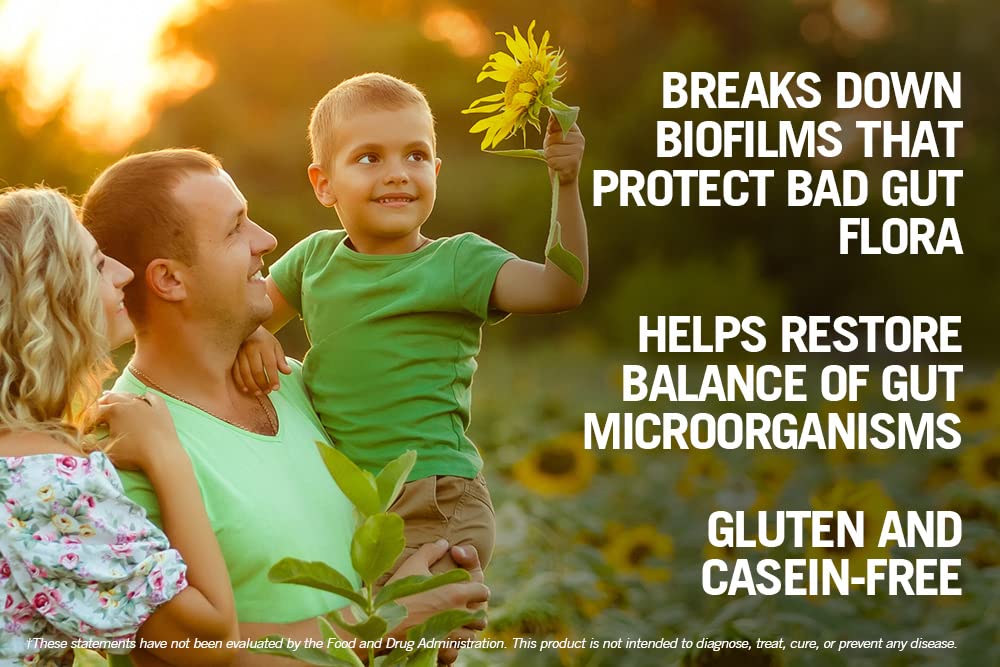 Kirkman Biofilm Defense Disruptor, envase seguro para adultos.