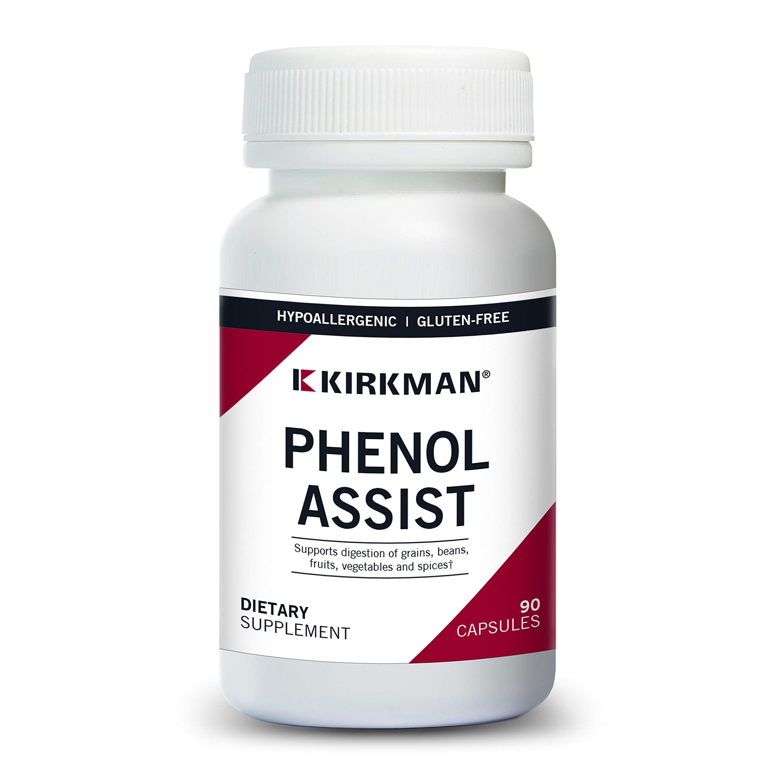 Kirkman Phenol Assist: cápsulas vegetales para apoyar la digestión de fenoles.