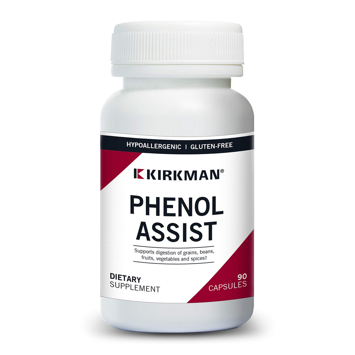 Kirkman Phenol Assist: cápsulas vegetales para apoyar la digestión de fenoles.