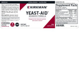 Kirkman Yeast Aid Advanced Formula, cápsulas blister, fácil de usar en cualquier rutina diaria.