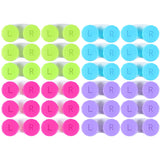 KISEER estuche de lentes coloridas, 24 unidades, ideal para organizar y transportar tus lentes.
