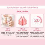 Estriol bioidéntico para cuidado delicado.
