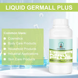 Gota de muestra de Germall Plus para ilustrar su capacidad de preservación.