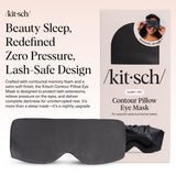 Kitsch antifaz ojos oscuridad total para dormir sin interrupciones.