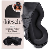 Kitsch contorno de ojos de seda suave para dormir cómodo.