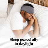 Kitsch máscara satén anti-luz elegante, dormir con estilo