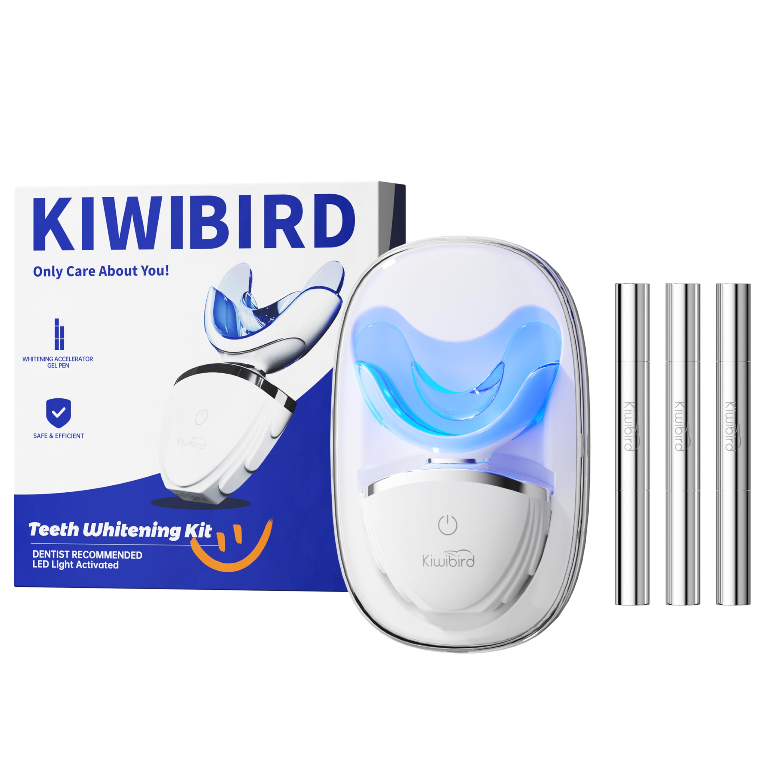 KIWIBIRD kit-blanqueamiento-dientes-sensibles con gel suave protege el esmalte
