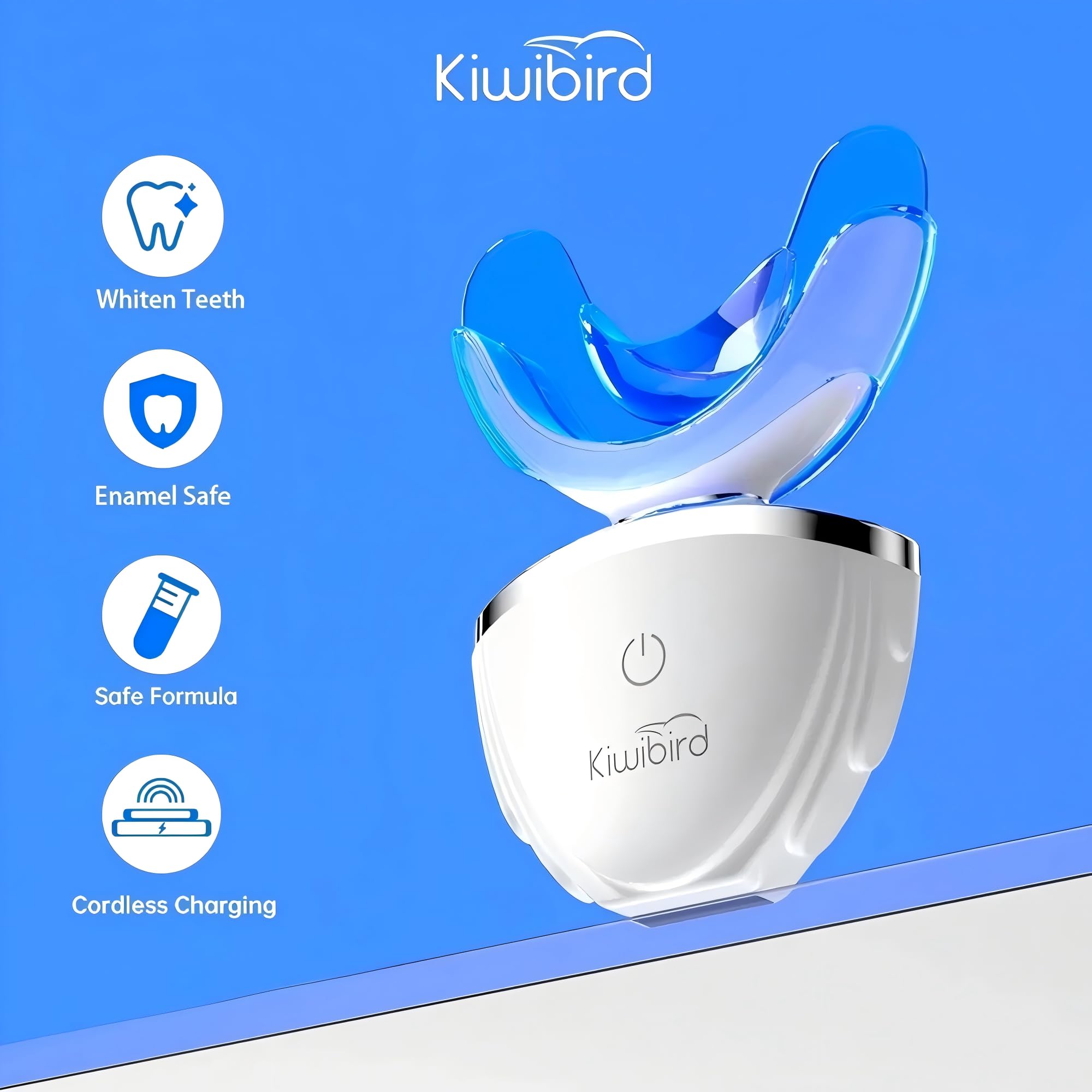 KIWIBIRD punta LED nano azul para blanqueado rápido y uniforme
